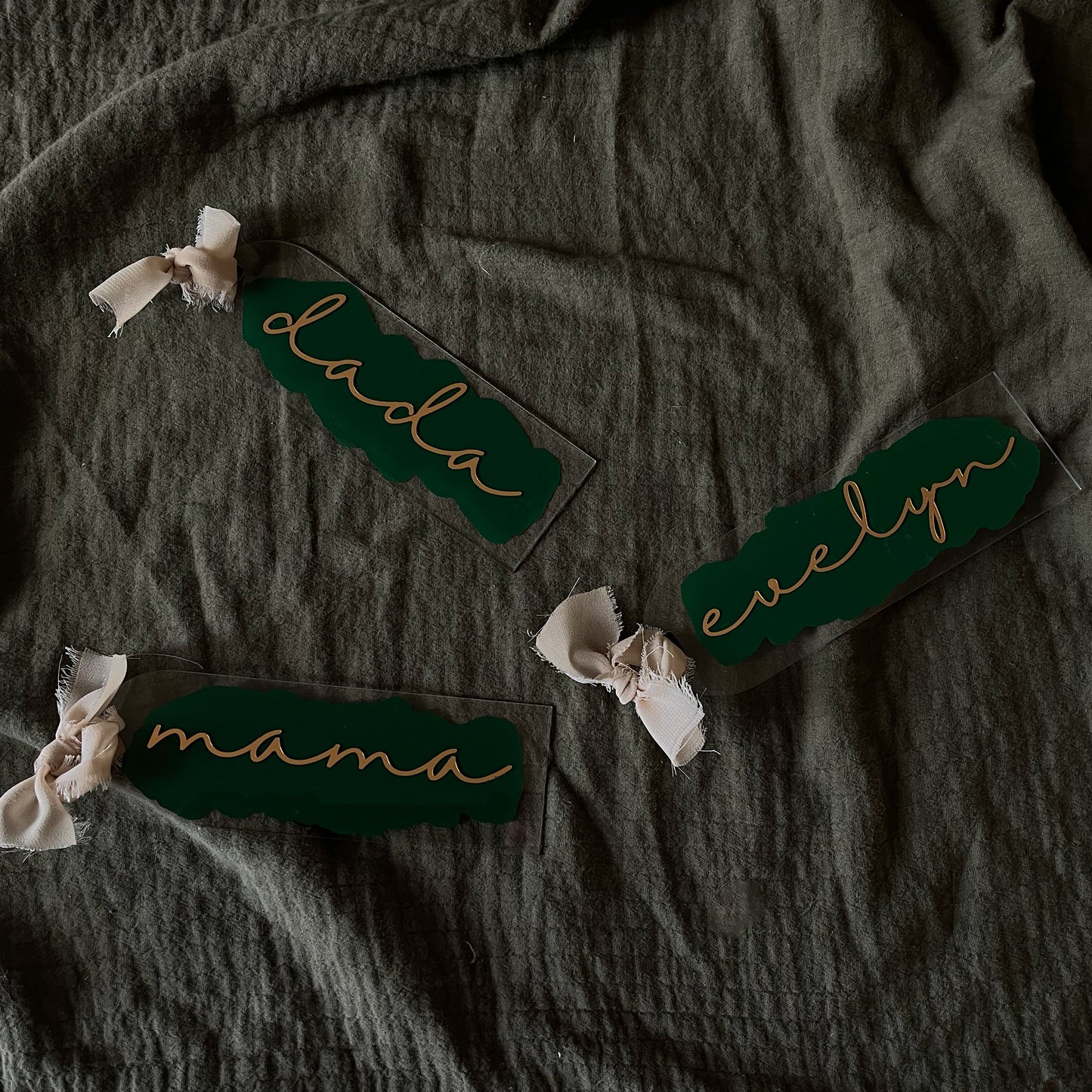 Custom Stocking Name Tags