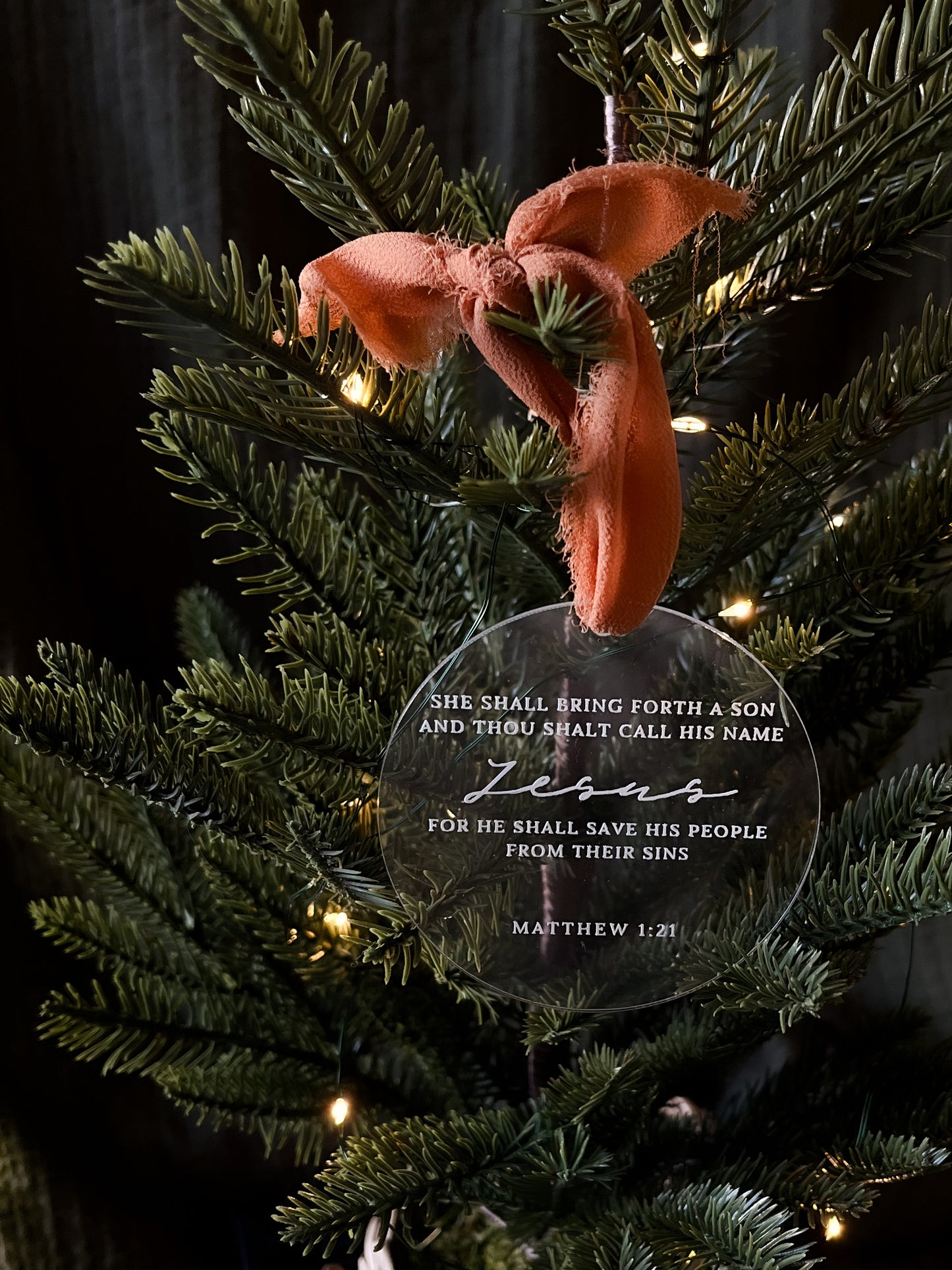 Christmas Scripture Ornament